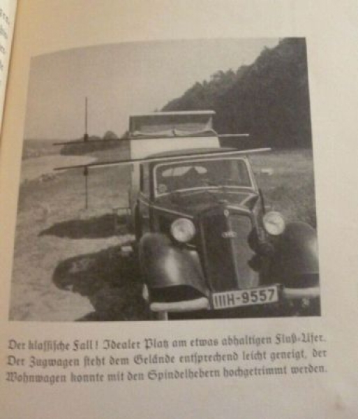 Hertweck "Paradies auf Rädern" Wohnwagen-Historie 1939 (8303)